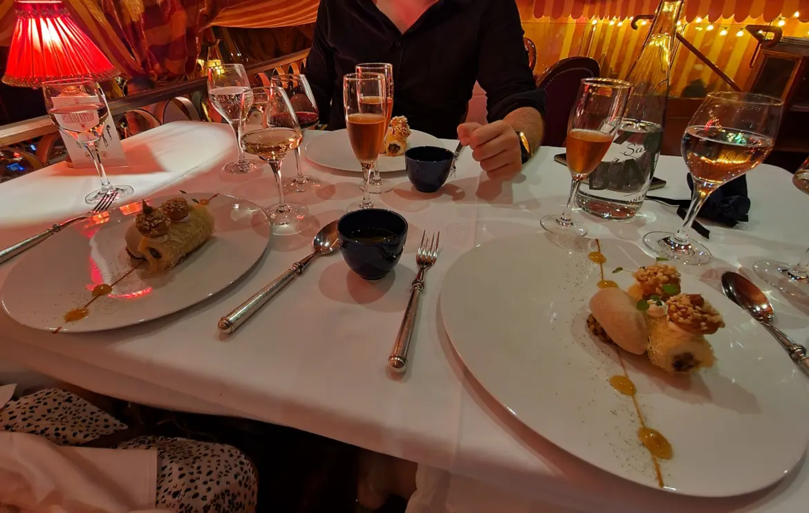 VIP Dinner, Moulin Rouge, Paris, France