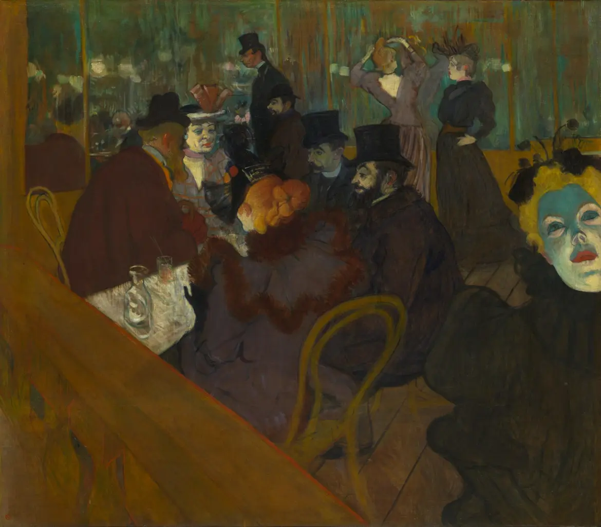 Henri de Toulouse-Lautrec - At the Moulin Rouge