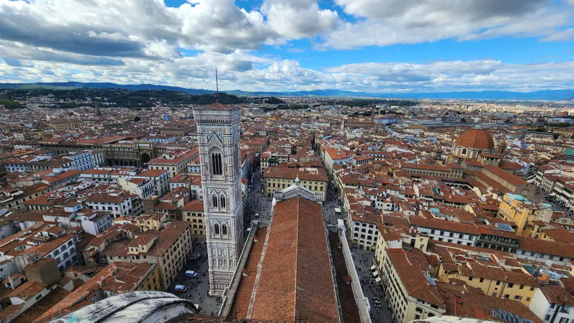 View from Brunelleschi’s Dome, Florence Cathedral