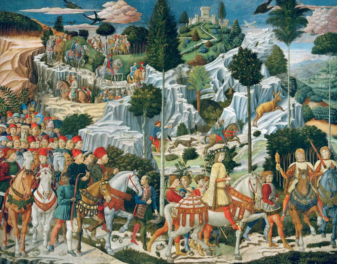 Journey of the Magi by Benozzo Gozzoli