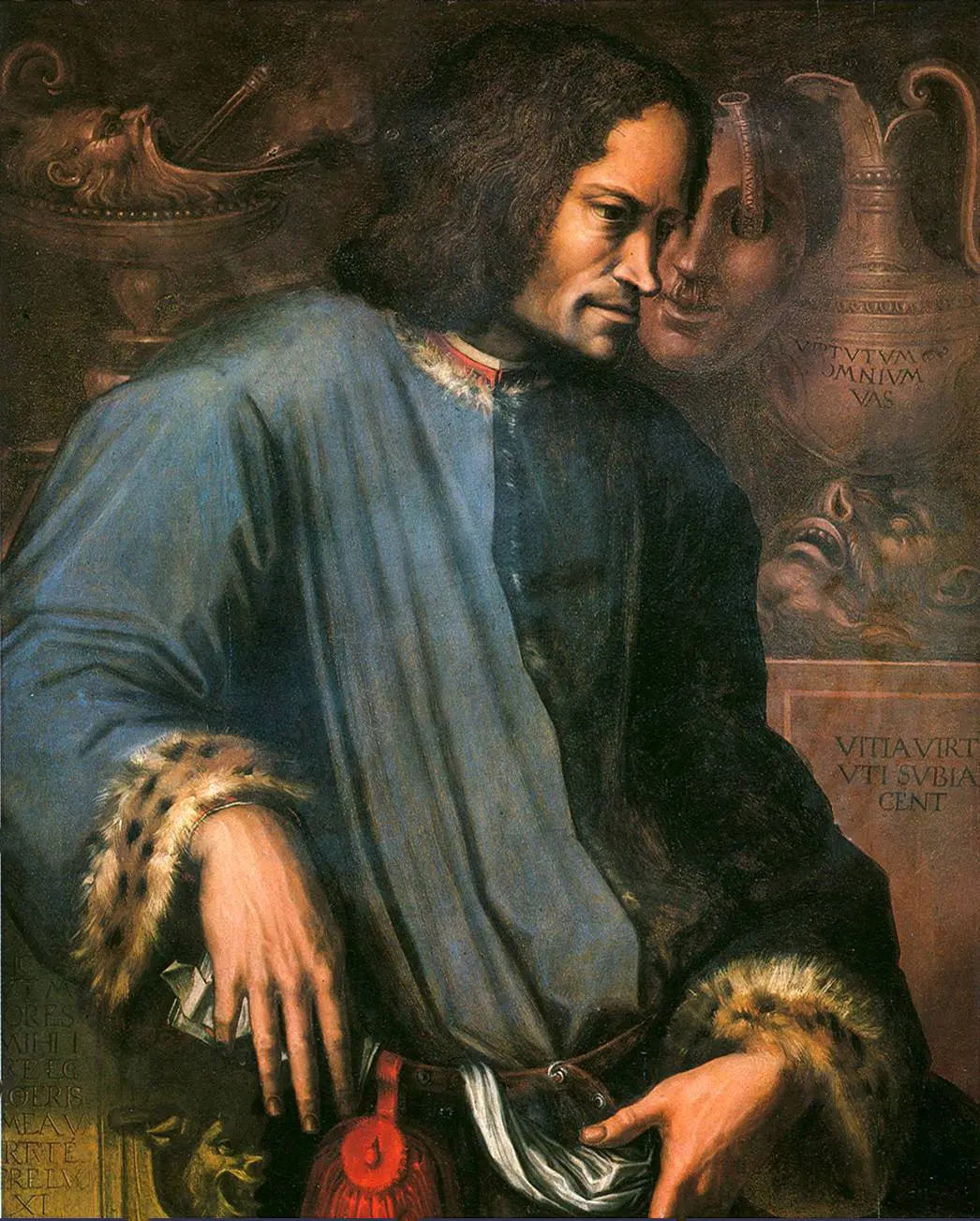 Portrait of Lorenzo the Magnificent by Giorgio Vasari