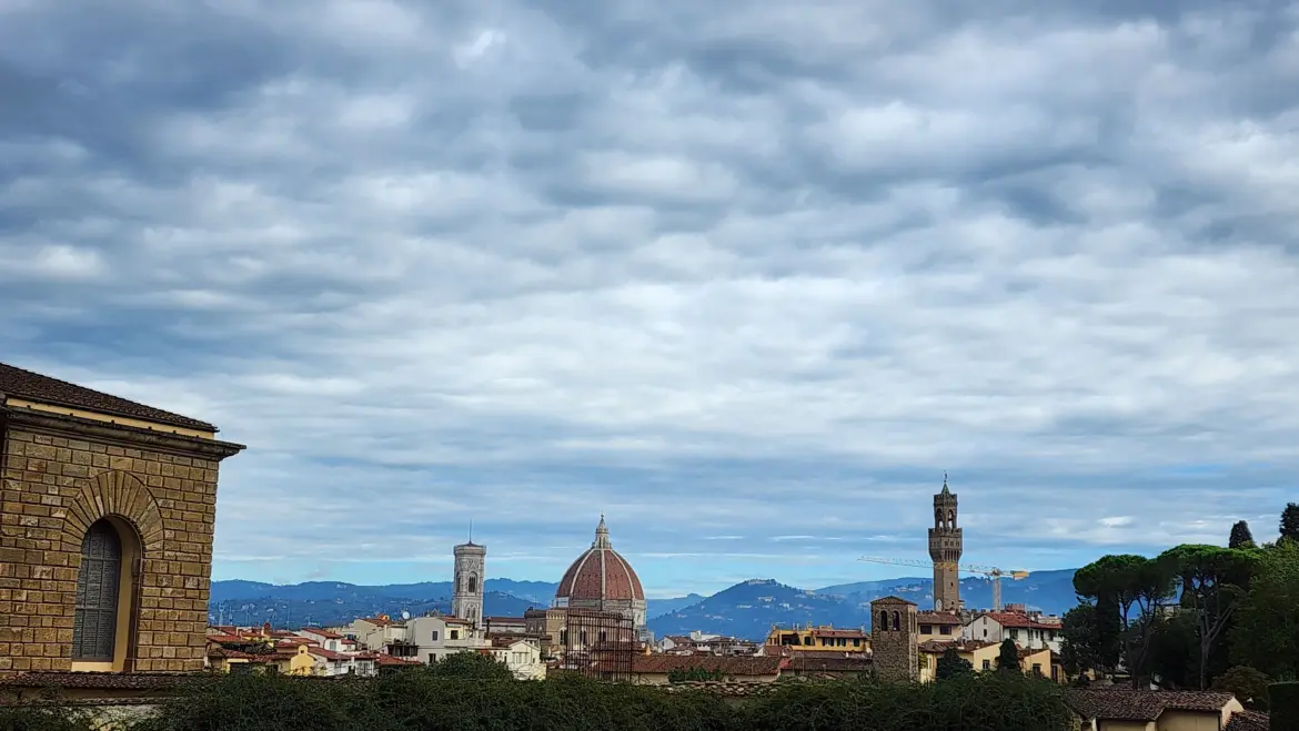 View from Boboli Gardens, Florence