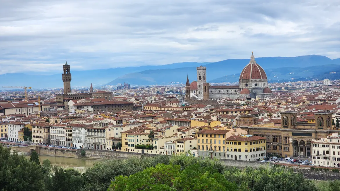View from Piazzale Michelangelo, Florence