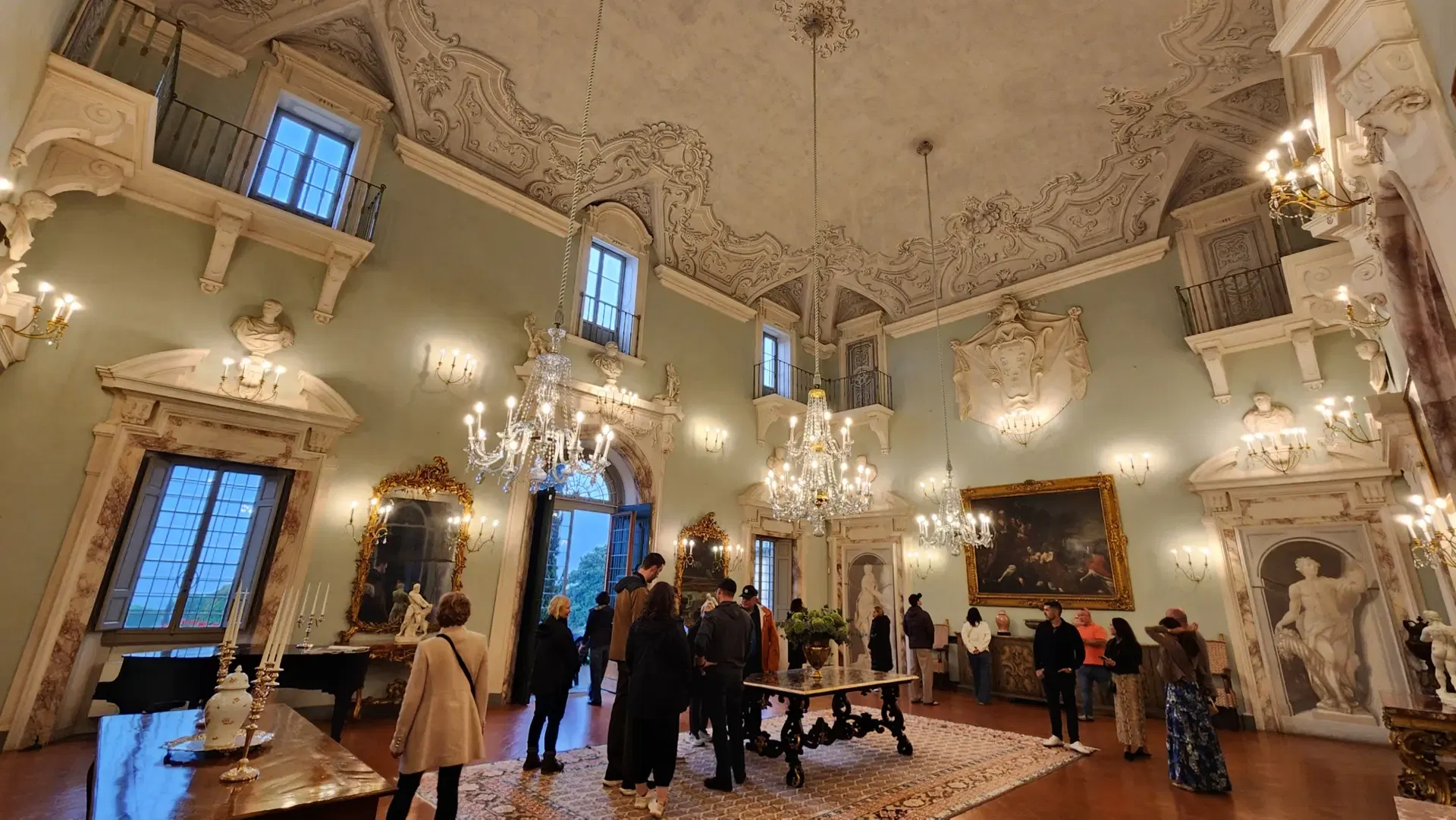 The Ballroom at Villa Poggio Torselli, Tuscany