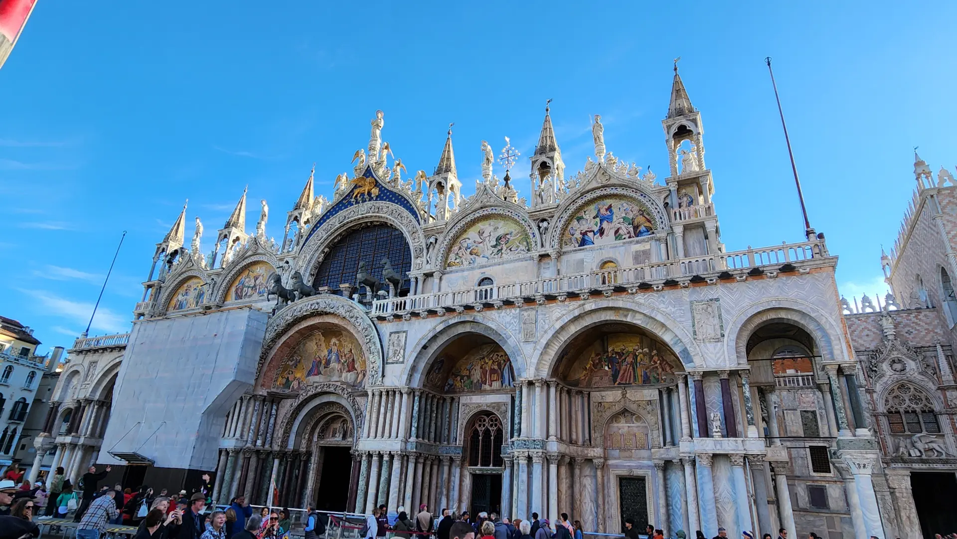 Western façade, St Mark’s Basilica, Venice