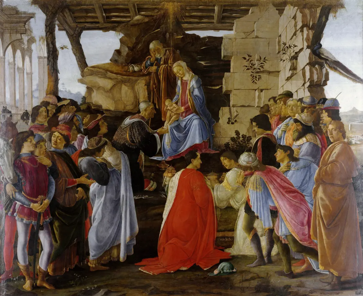 The Adoration of the Magi, Uffizi Gallery, Florence