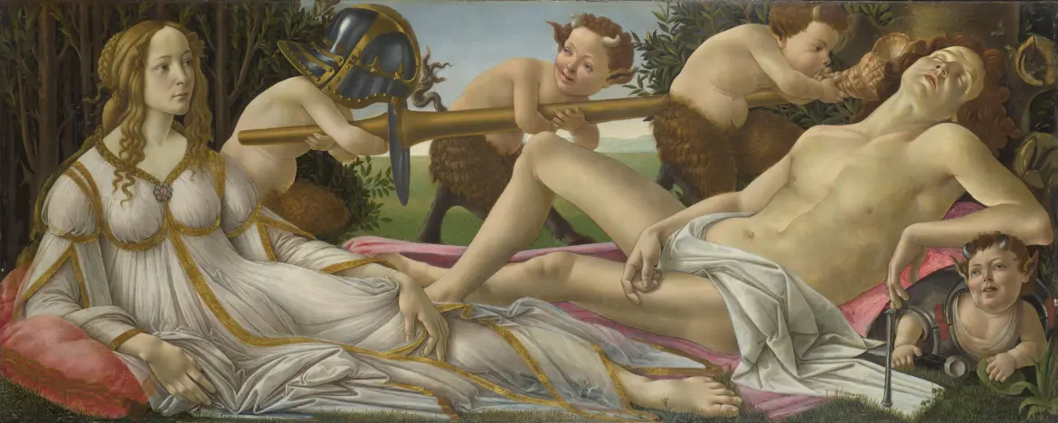 Venus and Mars, National Gallery, London