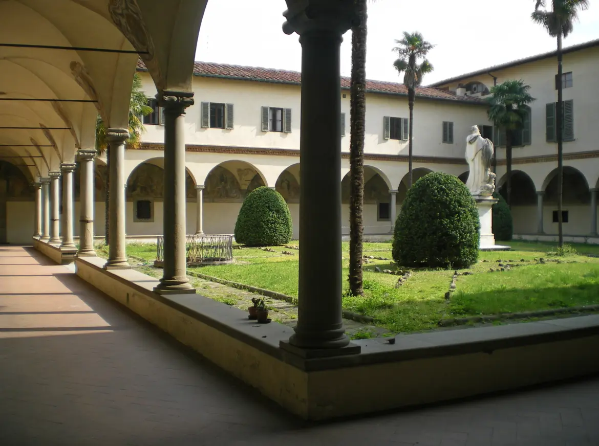 Cloister in the convent of San Marco, Florence