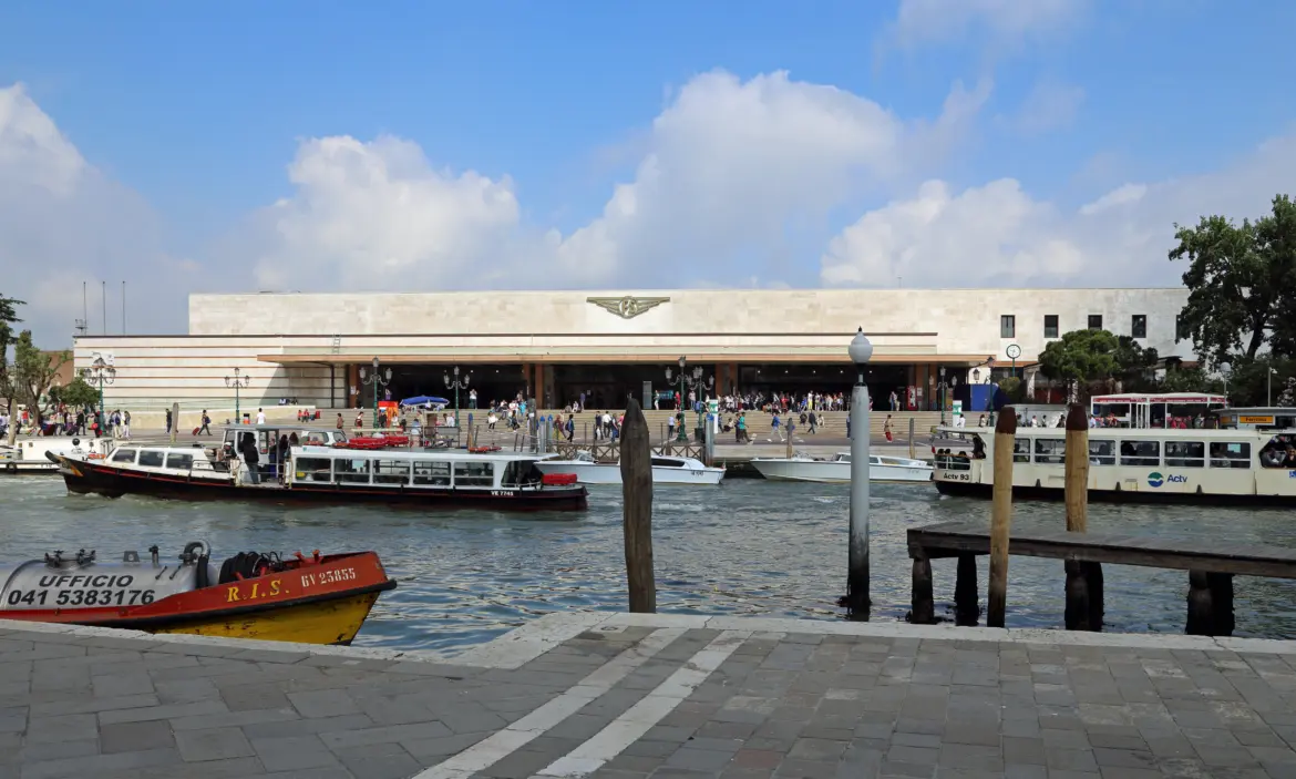 The Santa Lucia Train Station, Venice 
