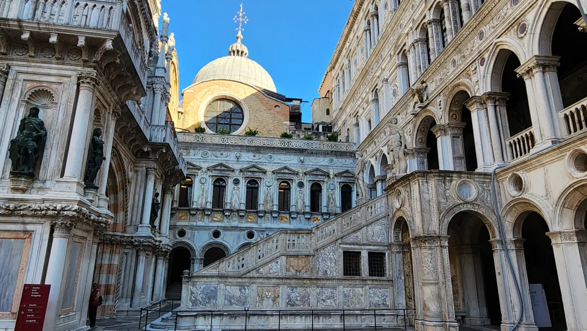 Scala dei Giganti (The Giant’s Staircase), Doge’s Palace, Venice