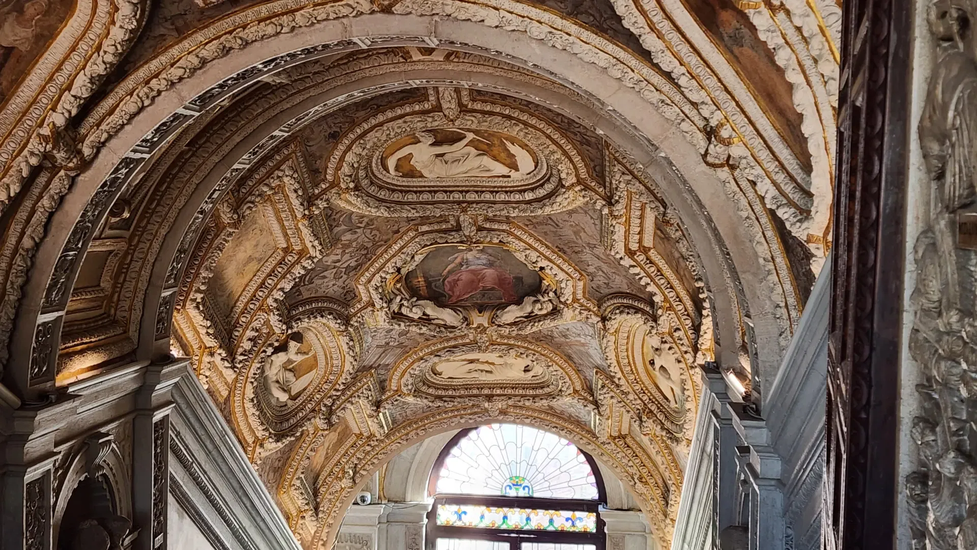 Golden Staircase (Scala d’Oro), Doge’s Palace, Venice
