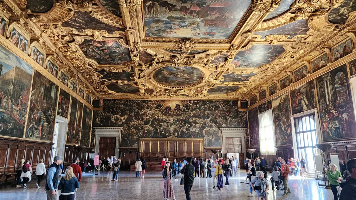The Chamber of the Great Council, Doge’s Palace, Venice