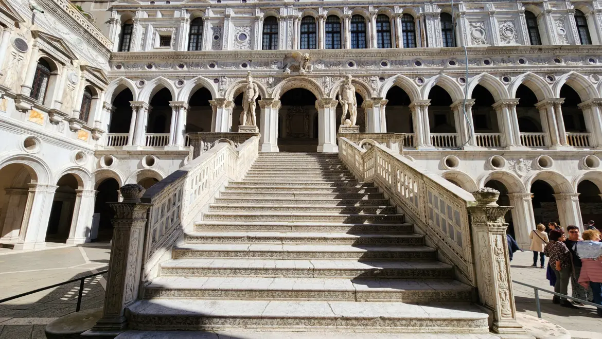 Scala dei Giganti (The Giant’s Staircase), Doge’s Palace, Venice