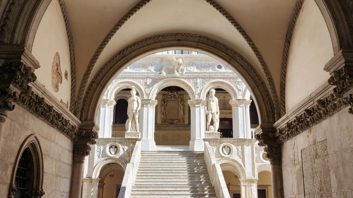 Scala dei Giganti (The Giant’s Staircase), Doge’s Palace, Venice