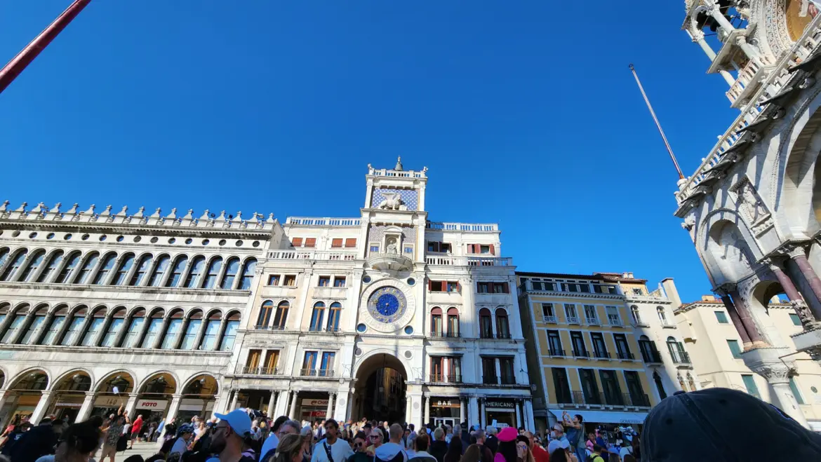 The Clock Tower, St Mark’s Square (Piazza San Marco), Venice