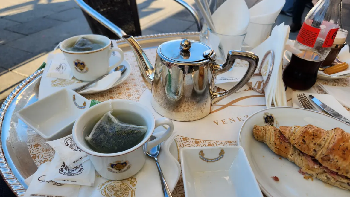 Mint Tea, Caffè Florian, Venice