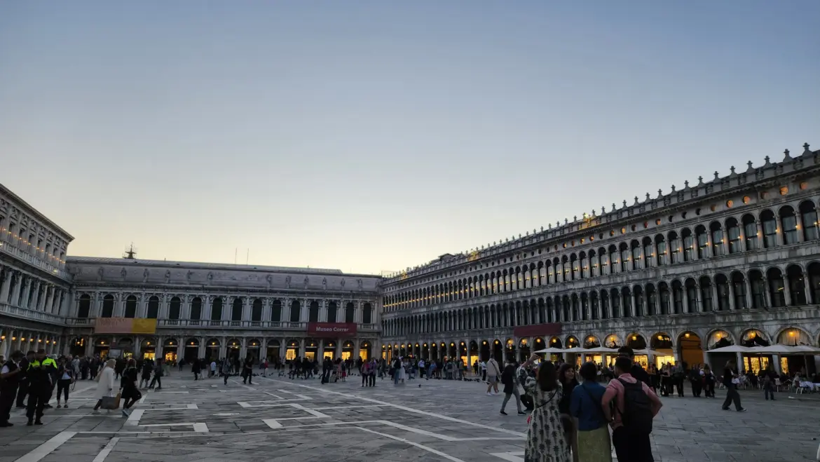 The Procuratie buildings along St Mark’s Square (Piazza San Marco), Venice