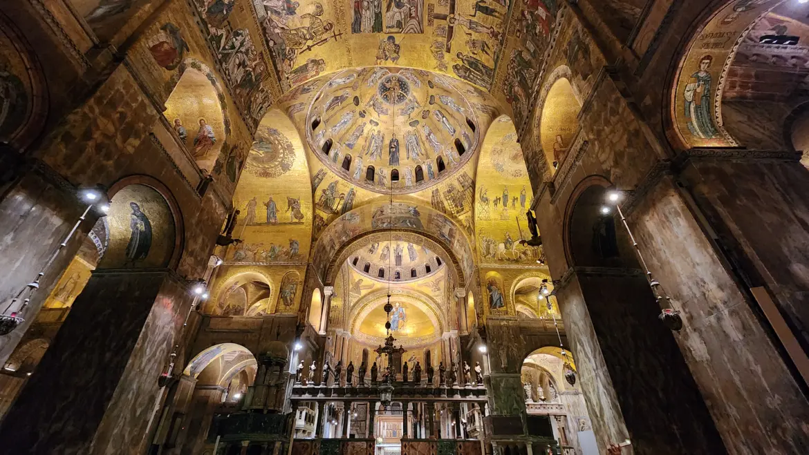 Central nave, St Mark’s Basilica, Venice