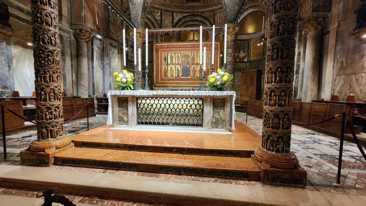 Relics of St Mark, St Mark’s Basilica, Venice