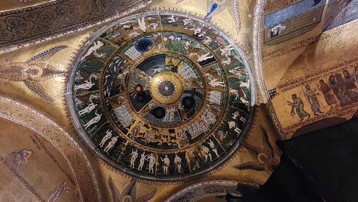 The Dome of the Creation, St Mark’s Basilica, Venice