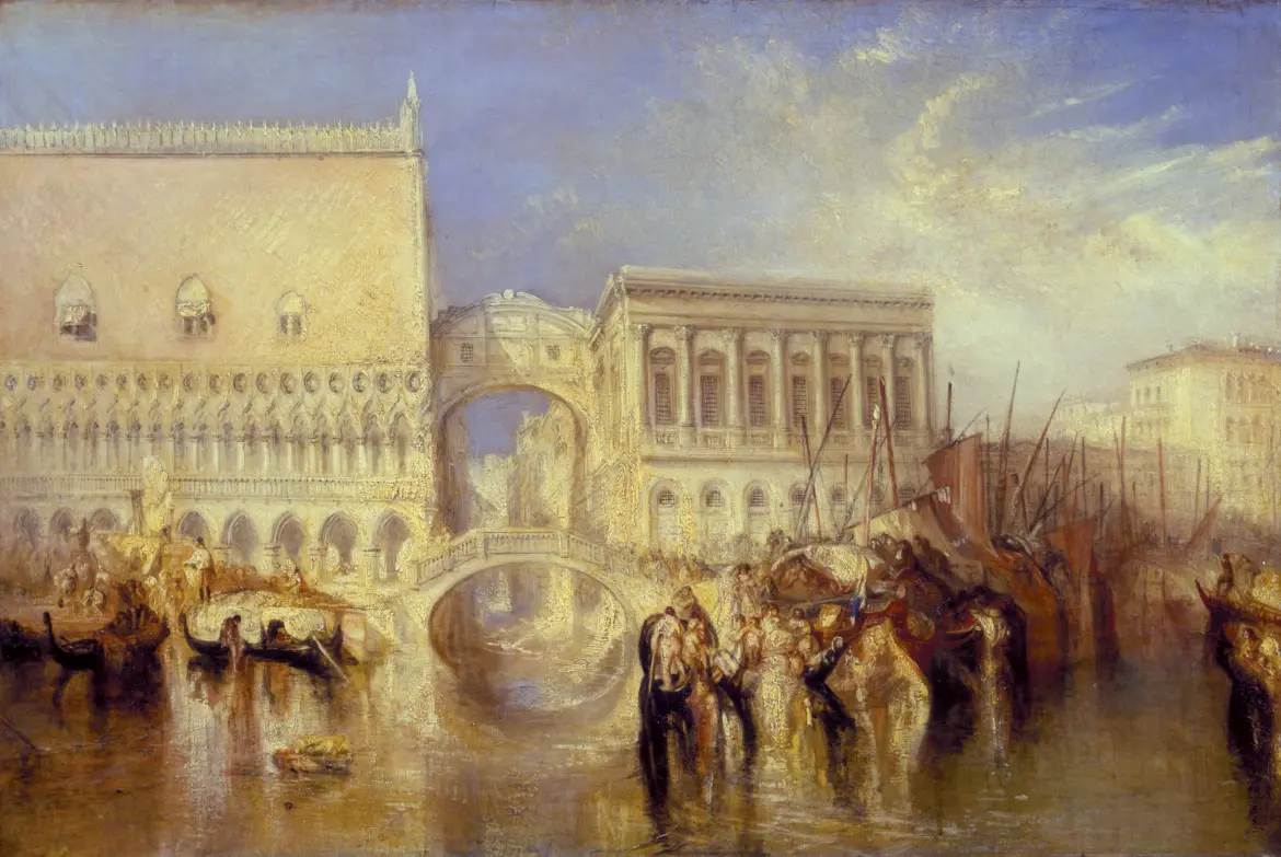Venice, the Bridge of Sighs by J.M.W. Turner, 1840