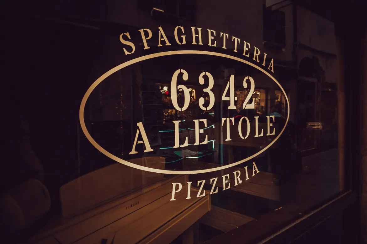 Spaghetteria Pizzeria 6342 A Le Tole, Venice