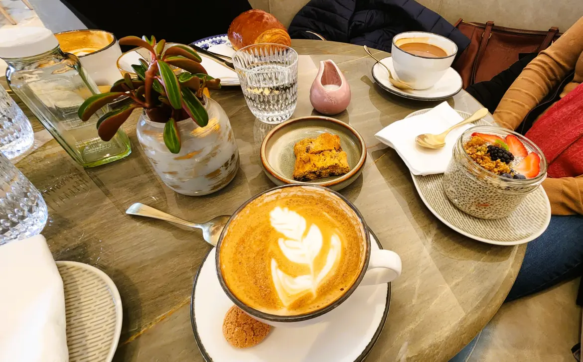 Yogurt Parfait and Biscotti at LANO, Ritz Carlton Toronto, Canada