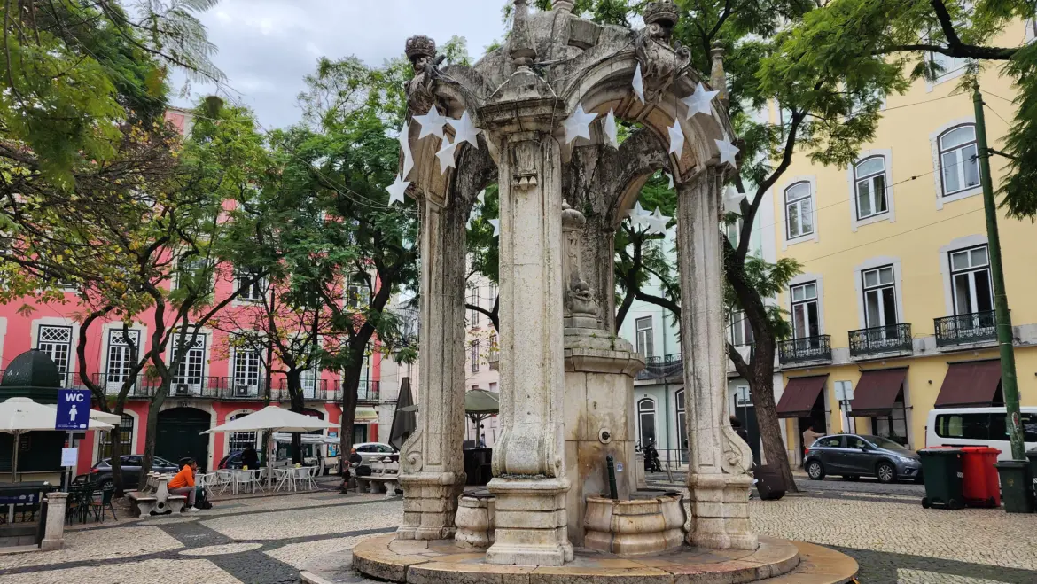Largo do Carmo, Chiado, Lisbon, Portugal