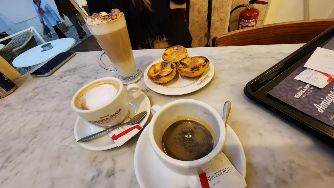 Coffees & Pastéis de nata, Fábrica da Nata, Lisbon, Portugal