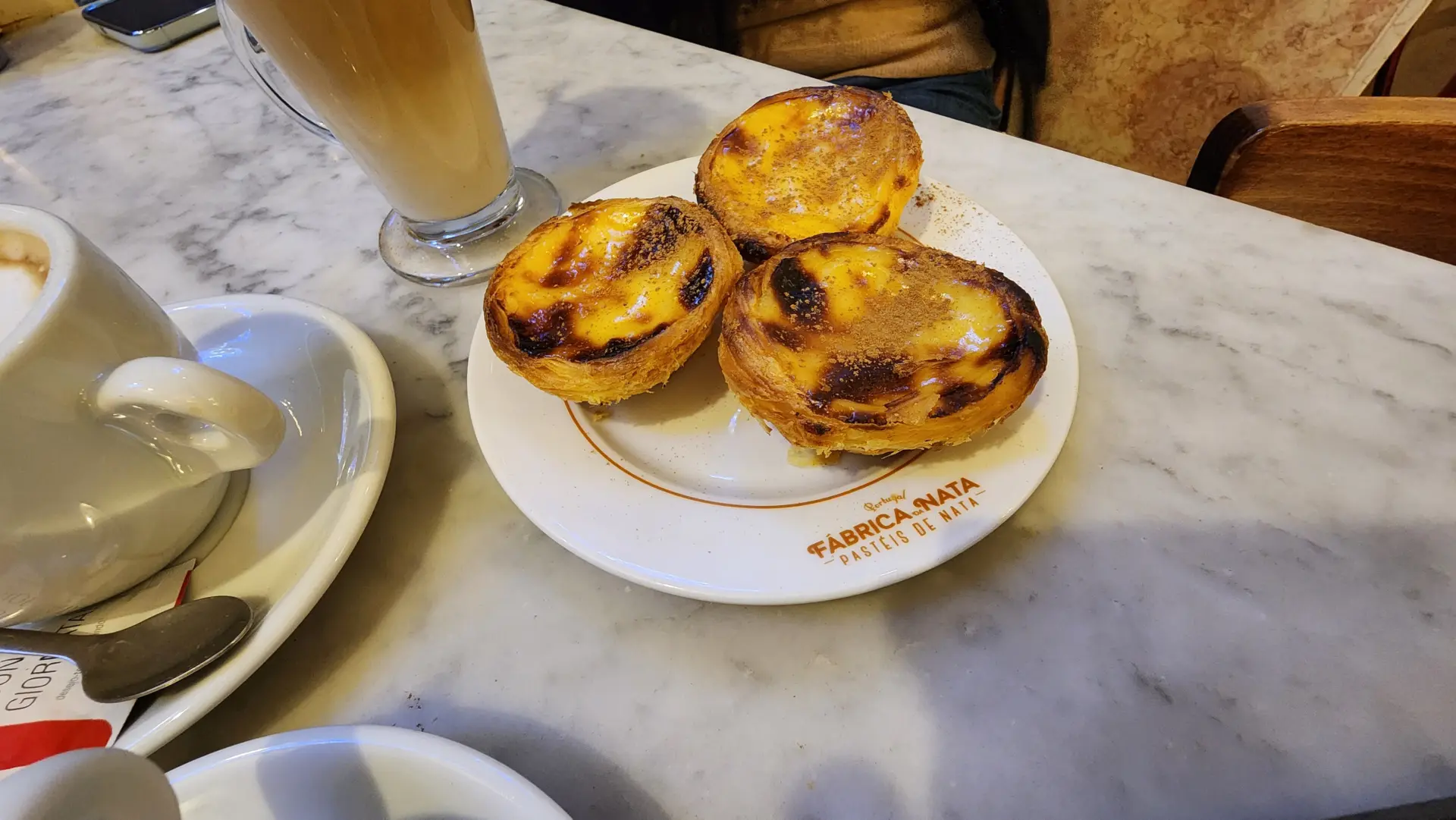 Pastéis de nata, Fábrica da Nata, Lisbon, Portugal