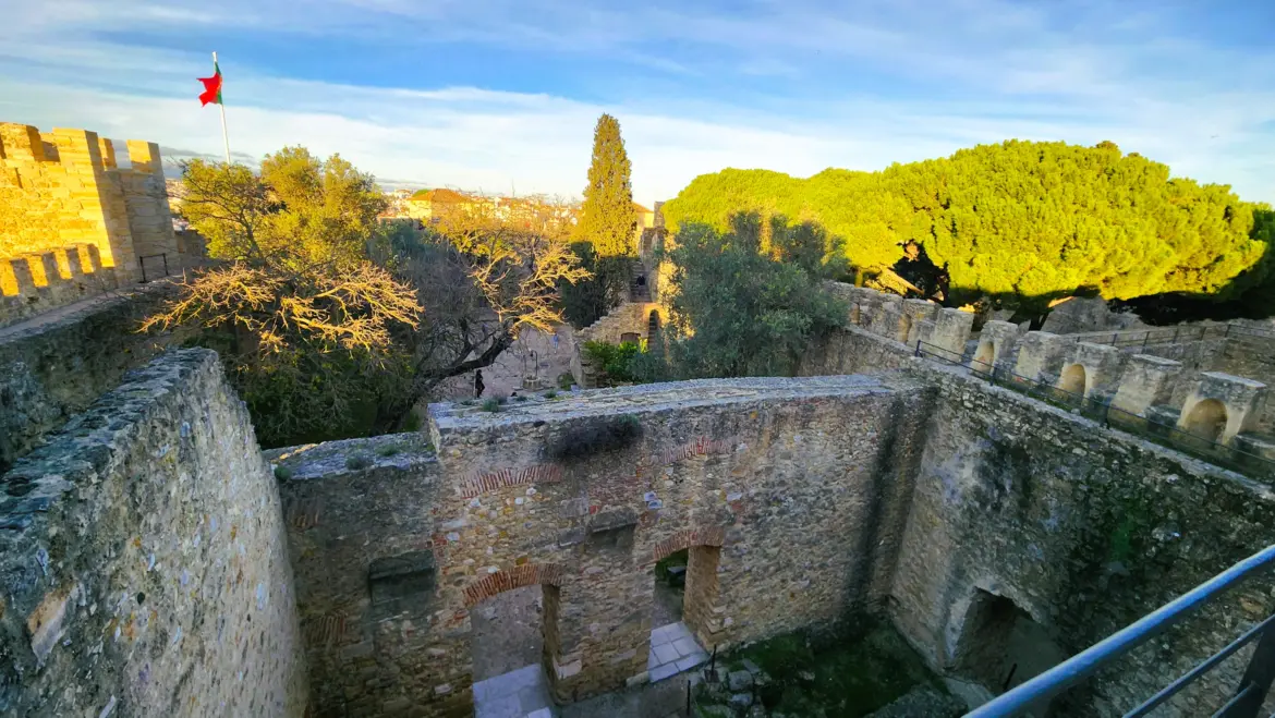 Castelo de São Jorge (St. George's Castle), Lisbon, Portugal