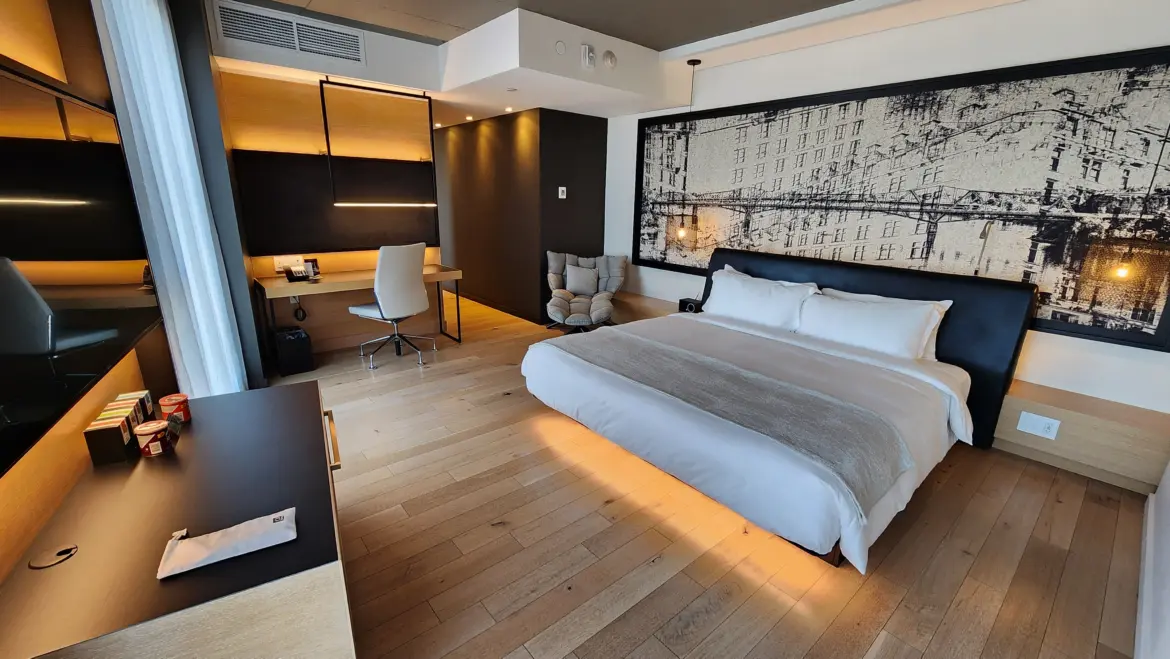 Bedroom, The Prestige Suite, Le Germain Hotel Ottawa