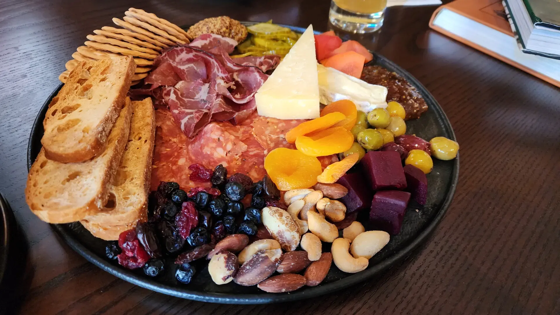 Charcuterie board, Zoe’s Lounge, Fairmont Château Laurier, Ottawa