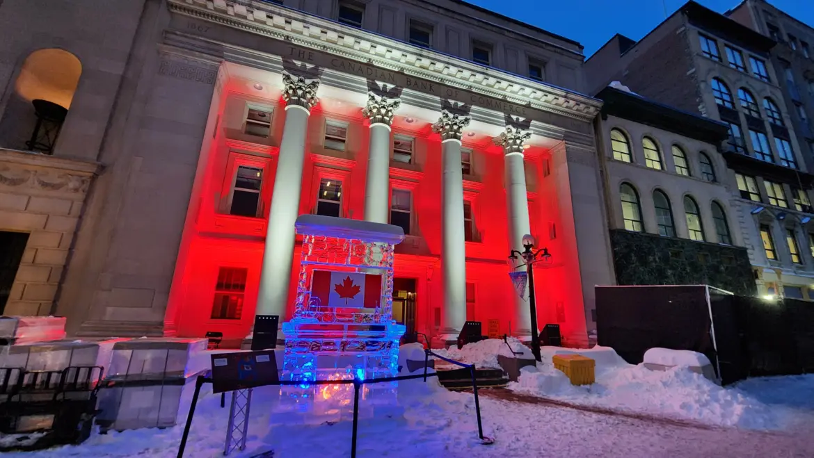 Ice sculpture, Winterlude, Ottawa, Canada