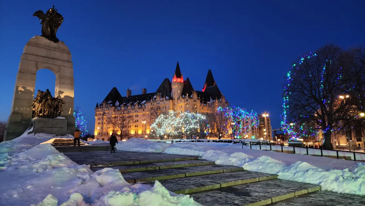 Ottawa in winter, Canada