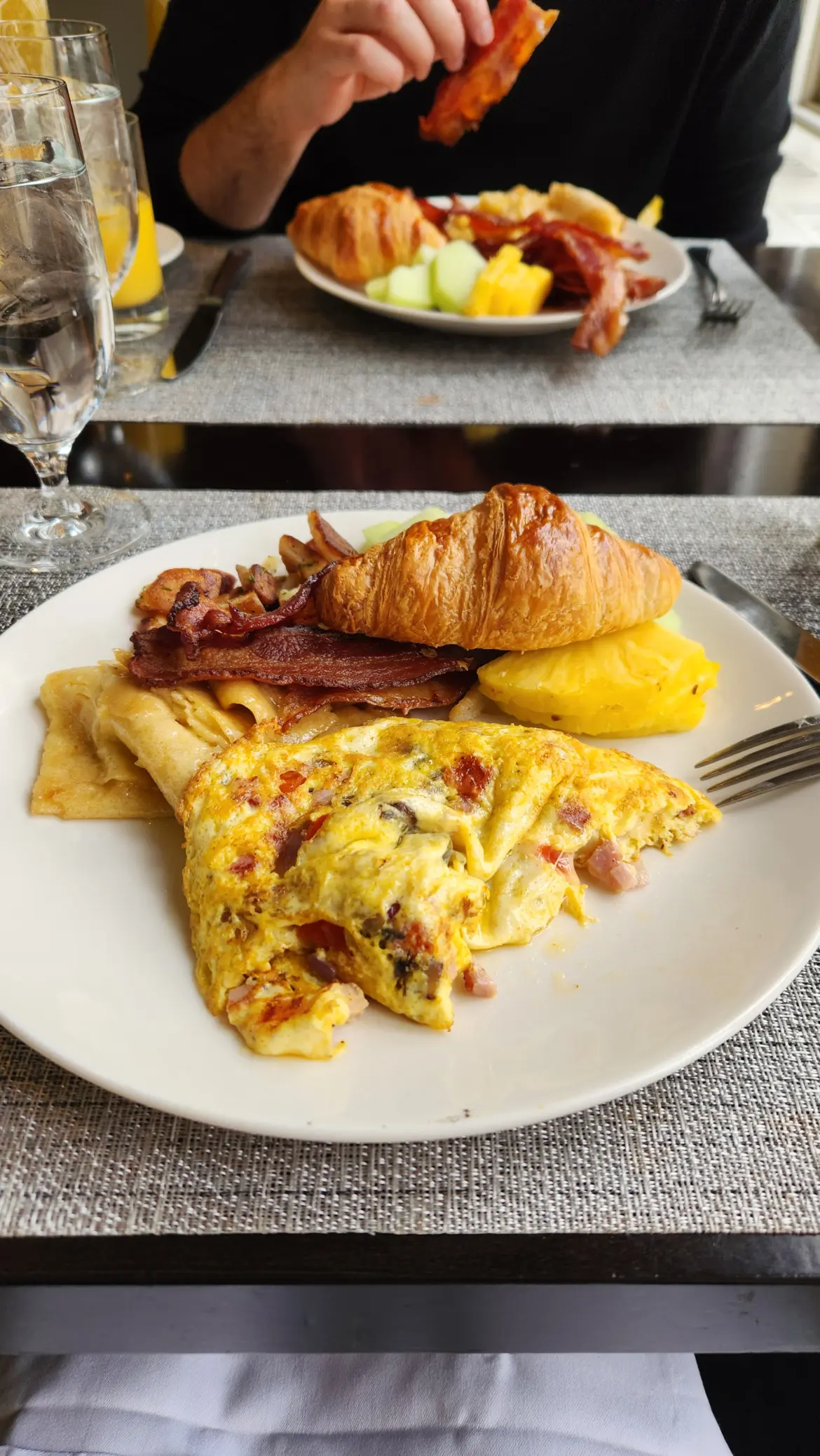 Breakfast at Wilfrid’s, Fairmont Château Laurier, Ottawa
