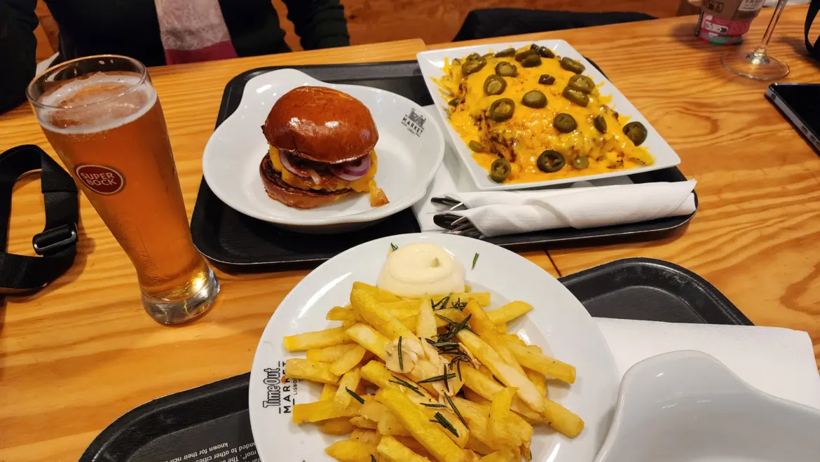 Ground Burger, Time Out Market, Lisbon, Portugal