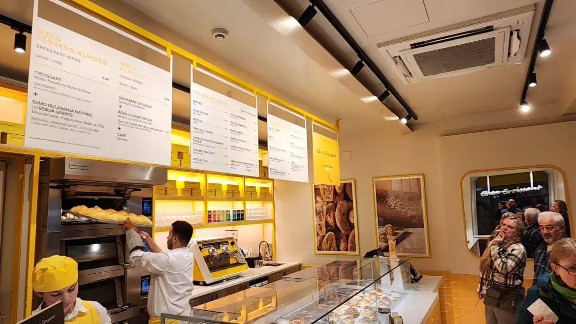 Chez Croissant, Rua Augusta, Lisbon, Portugal