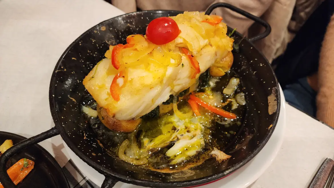 Cod, O Castiço restaurant, Lisbon, Portugal