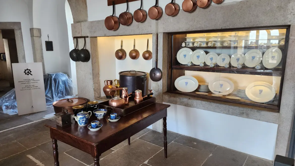 Kitchen, Pena Palace, Sintra, Portugal