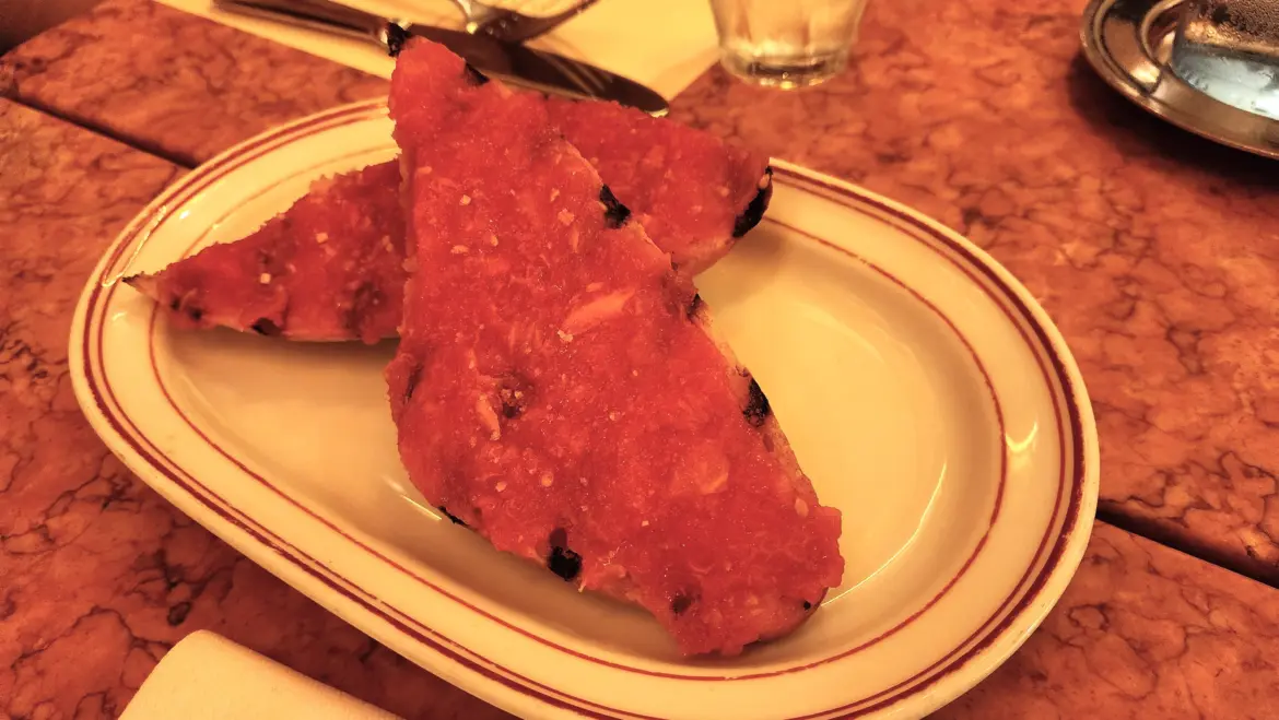 Pan con Tomate, Tapisco restaurant, Lisbon, Portugal