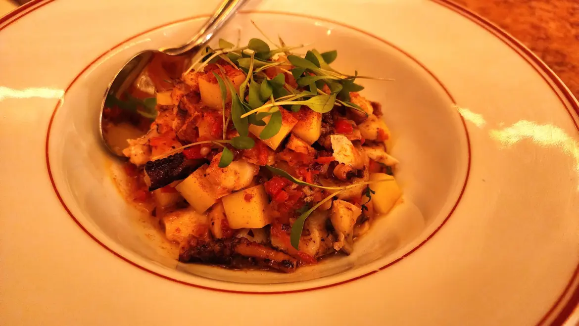 Octopus Salad, Tapisco restaurant, Lisbon, Portugal