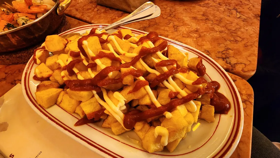 Patatas Bravas, Tapisco restaurant, Lisbon, Portugal