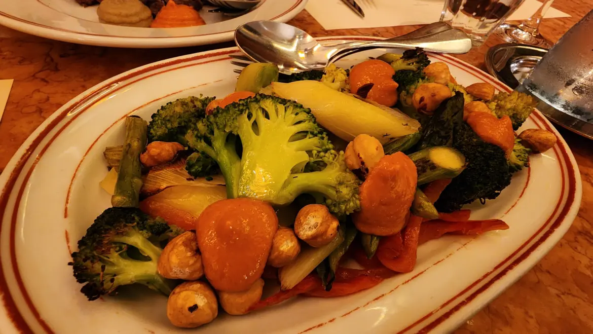 Grilled Vegetables, Tapisco restaurant, Lisbon, Portugal