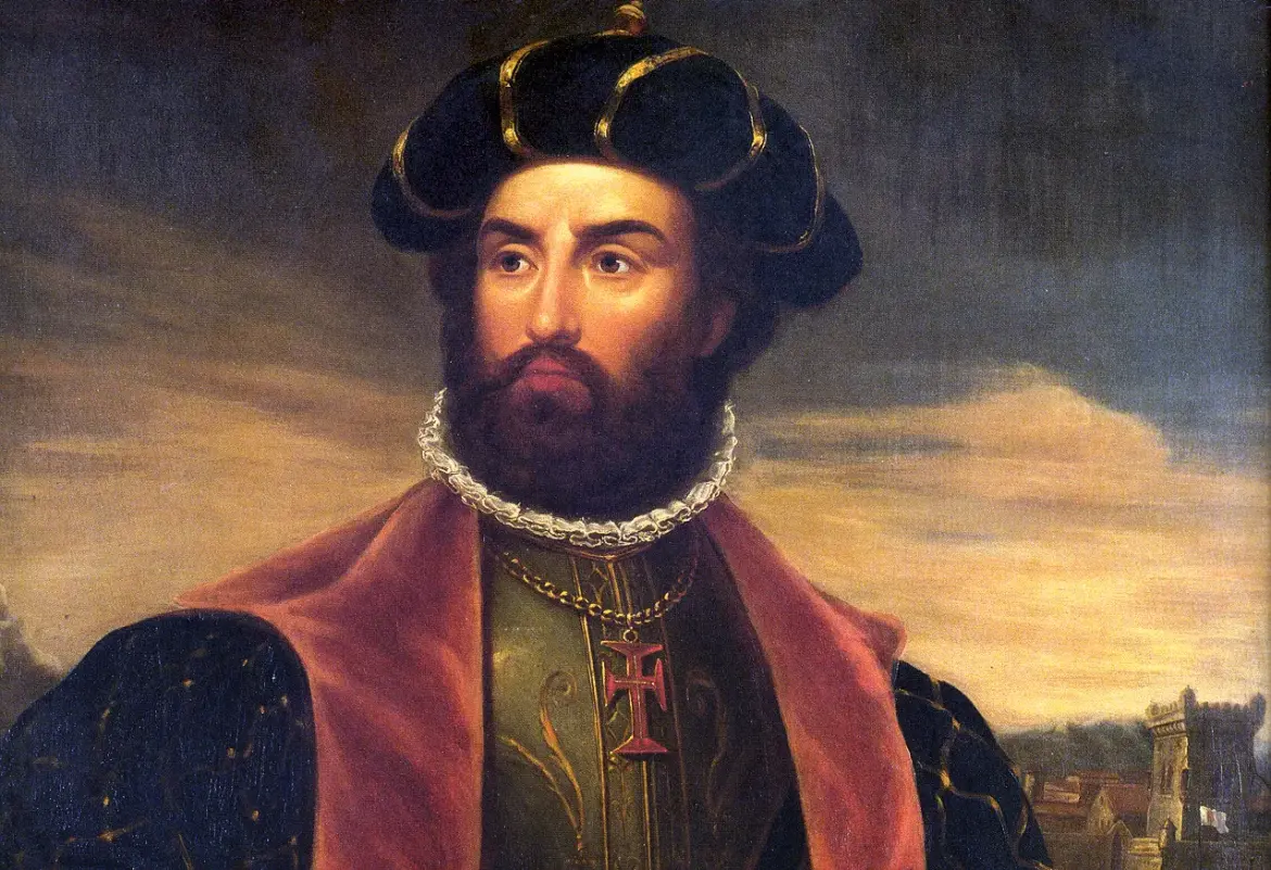 Portrait of Vasco da Gama by Antonio Manuel da Fonseca, 1838