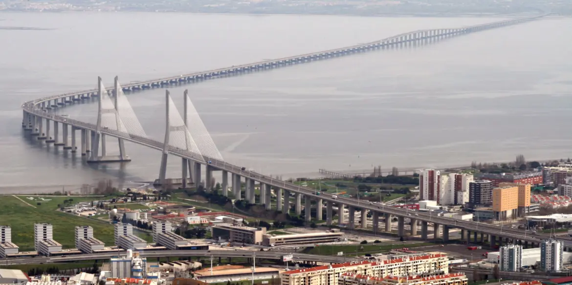 Vasco da Gama Bridge, Lisbon, Portugal