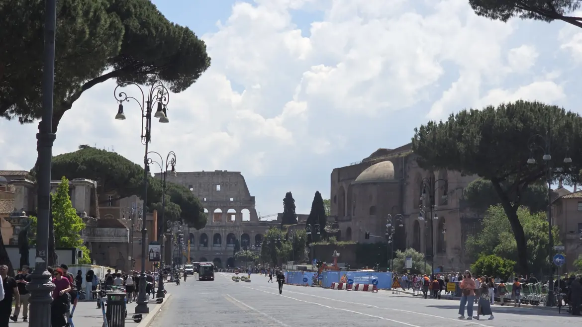 Via dei Fori Imperiali, Rome, Italy