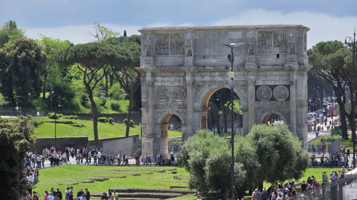 The Arch of Constantine, Rome, Italy