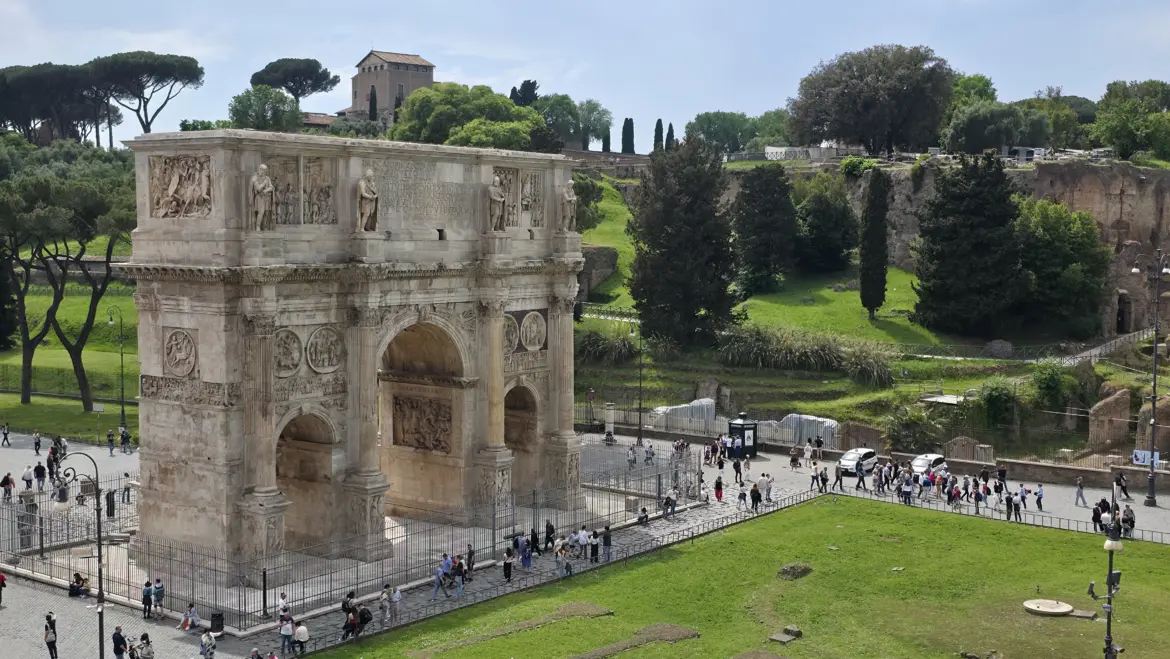 The Arch of Constantine, Rome, Italy