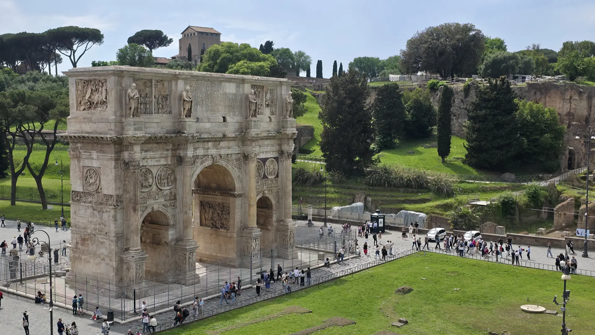 The Arch of Constantine, Rome, Italy